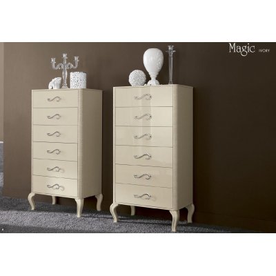  Magic Beige - łóżko tapicerowane 160x200, meble do sypialni  w stylu FENDI CASA