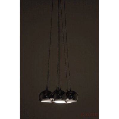  Calotta Chrome -7 kloszy,  lampa wisząca z kolekcji Kare Design