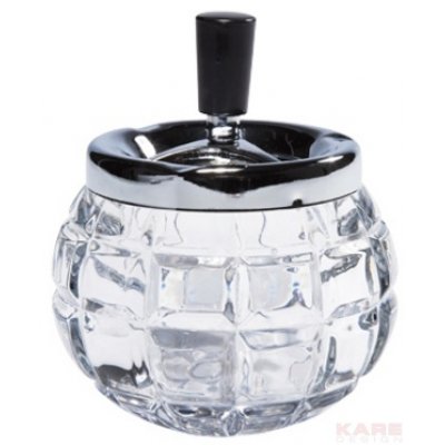  SQUARE Popielnica Cristallo Chrome Kare Design 