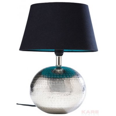   Lampa Hammered Ball -  lampa stołowa w stylu Vintage z kolekcji Kare Design