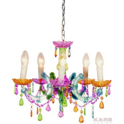 Barock Rainbow 5 Lights lampa wisząca 5 ramienna 