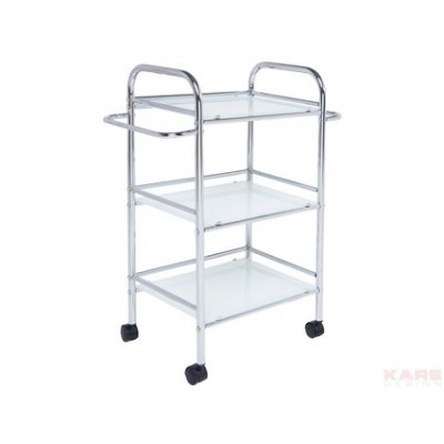  Cucina White  -  prostokątny barek na kólkach z Kare Design