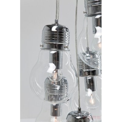  designerska lampa Five Bulbs Clear- żyrandol z kolekcji Kare Design