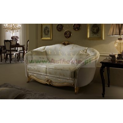 LOUNGE włoska luksusowa sofa 2 os. z funkcją spania 