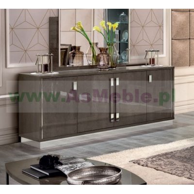  Bufet 4/D Slim PLATINIUM meble włoskie