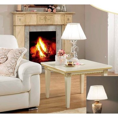 TREVISO Avorio stolik  70x70  cm.włoskie meble stylowe