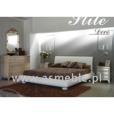  DECO - Łoże tapicerowane 160x195 włoski design