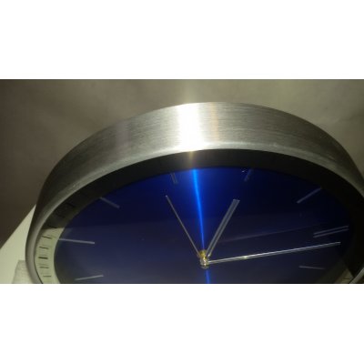 Blu zegar naścienny CHRONOMETR