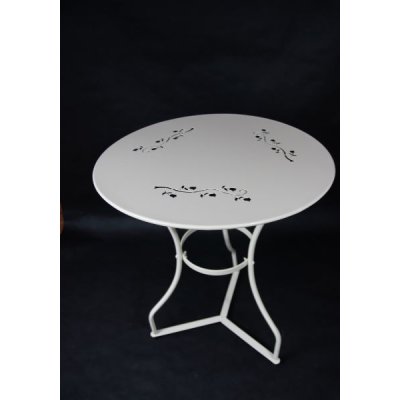  FLOVER -Stolik beżowy  fi 60 cm Kare Design