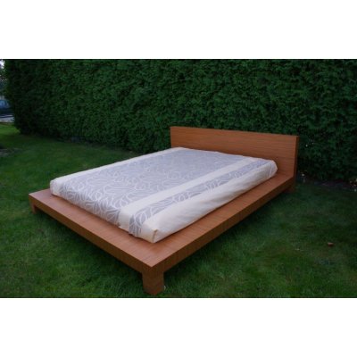  WIN - Łóżko drewniane, teak 160x190, meble włoskie