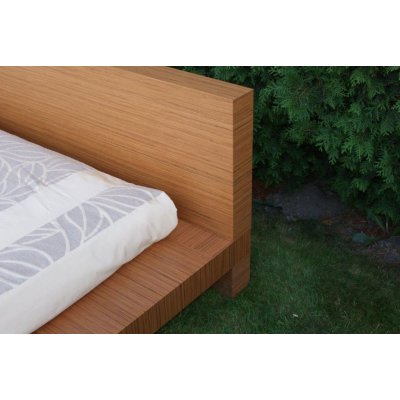  WIN - Łóżko drewniane, teak 160x190, meble włoskie