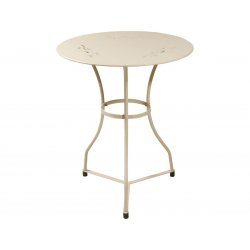 FLOVER -Stolik beżowy  fi 60 cm Kare Design