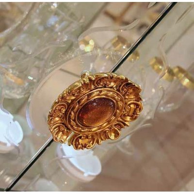  LEONARDO LUX KOMODA RTV  - ekskluzywny komplet do jadalni z meandrem Versace, włoskie meble