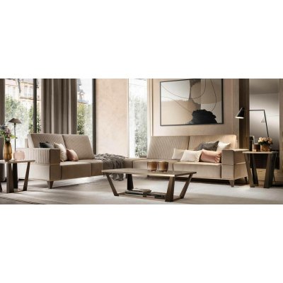  AMBRA DAY Stolik pod lampe niski 51 X 50 - meble włoskie do salonu i jadalni
