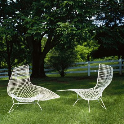  BERTOIA RELAX KNOLL z wysokim oparciem fotel  z kolekcji DALL'Agnese meble włoskie