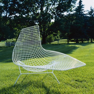  BERTOIA RELAX KNOLL z wysokim oparciem fotel  z kolekcji DALL'Agnese meble włoskie