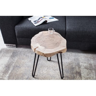 Stolik kawowy Goa II 40 cm. Akacja