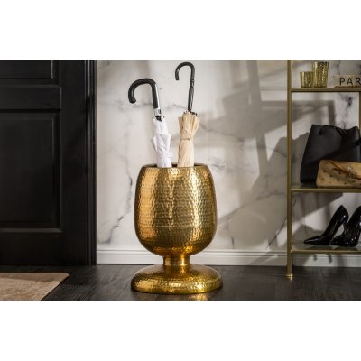  Stolik kawowy Orient 36 cm. Aluminium złoty
