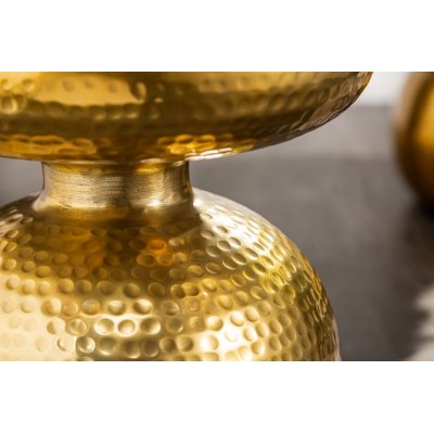  Stolik kawowy Orient 36 cm. Aluminium złoty
