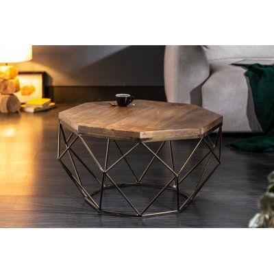  Stolik kawowy Diamond 70 cm Akacja