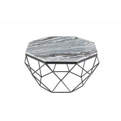  Stolik kawowy DIAMOND 70cm szary marmurStolik kawowy DIAMOND 70cm szary marmur