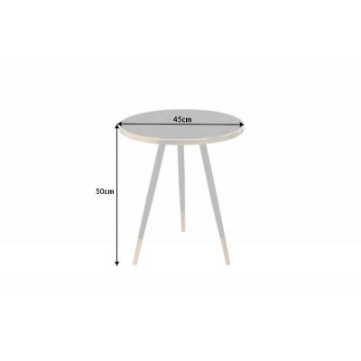  Stolik  kawowy Paris 45cm. anthrazit Marmor optik 