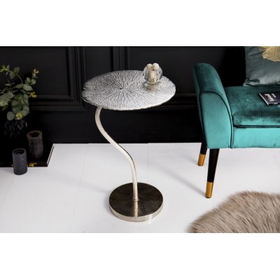  Stolik kawowy Leaf 40 cm silber