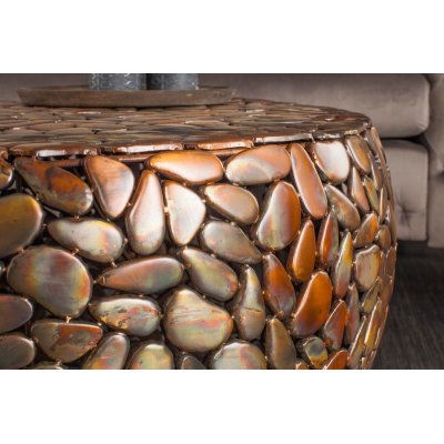  Stolik kawowy Stone Mosaic 72 cm kuper