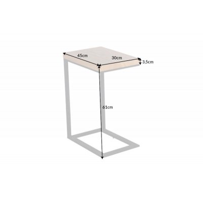  Stolik kawowy Laptoptisch loft 45 cm Eiche 