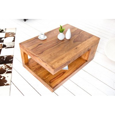 Stolik kawowy Giant XL 90 x 60 cm Sheesham 