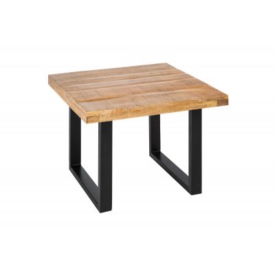 Stolik kawowy IRON CRAFT 60  cm  drewno mango