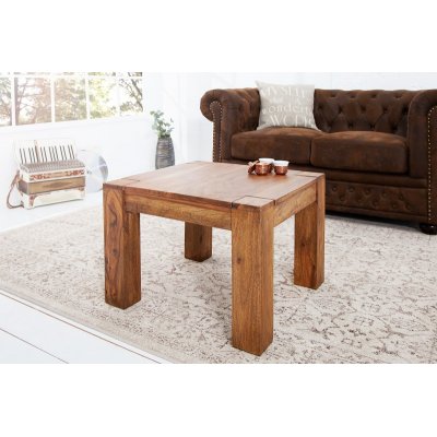  Stolik kawowy  Makassar 60 cm. Sheesham
