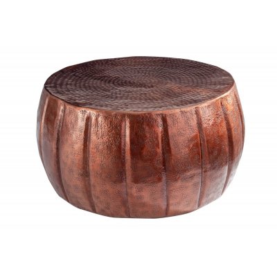  Stolik  kawowy Marrekesch 65 cm aluminium  kupfer