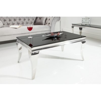 Stolik kawowy Modern Barock 100 cm. schwarz 