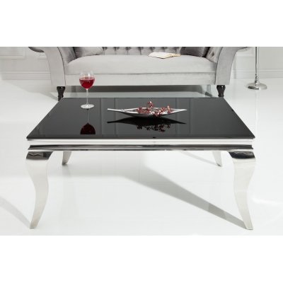  Stolik kawowy Modern Barock 100 cm. schwarz 