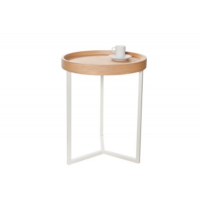  Stolik kawowy Modular 40 cm Eiche weiss 