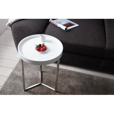  Stolik kawowy Modular 40 cmweiss silber