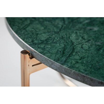  Stolik kawowy NOBLE 65cm marmur zielony 