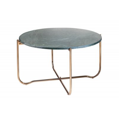 Stolik kawowy NOBLE 65cm marmur zielony 