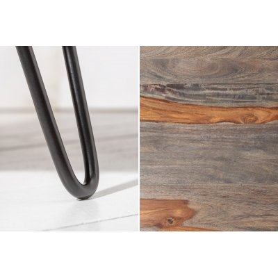   Stolik kawowy ORGANIC LIVING 80  szary