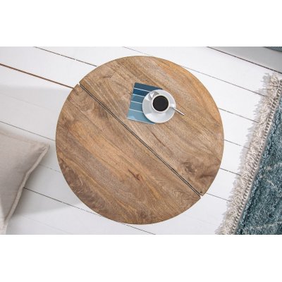 Stolik  kawowy orient storage 60 cm Akacja silber