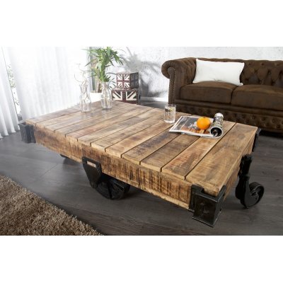 Stolik kawowy Railway 120 cm Mango