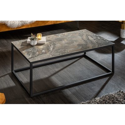 Stolik kawowy Symbiose  100 cm. Marmor - Optik keramik
