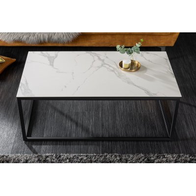  Stolik kawowy Symbiose  100 cm. Marmor - Optik keramik