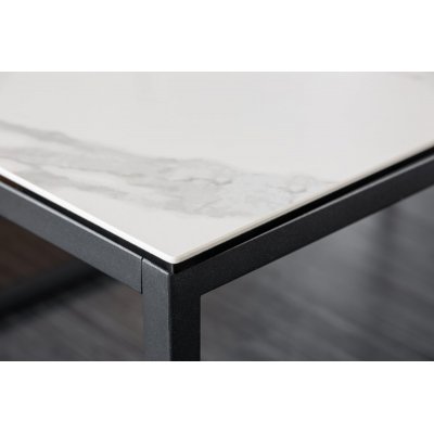  Stolik kawowy Symbiose  100 cm. Marmor - Optik keramik