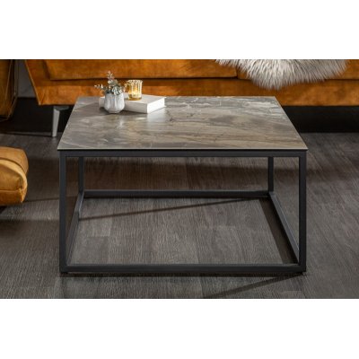  Stolik kawowy Symbiose  75cm. Marmor- Optik keramik