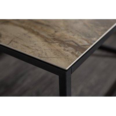  Stolik kawowy Symbiose  75cm. Marmor- Optik keramik