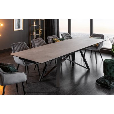 Stół Atlas 180 cm - 220 cm 260 cm. Beton optik keramik 