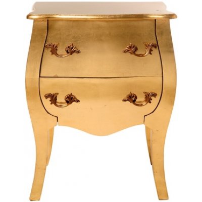  Romantic gold - romantyczna komoda mini w kolorze złota