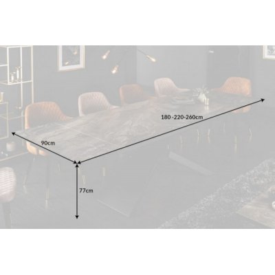  EUPHORIA 180-220-260 cm ceramiczny imitacja marmuru